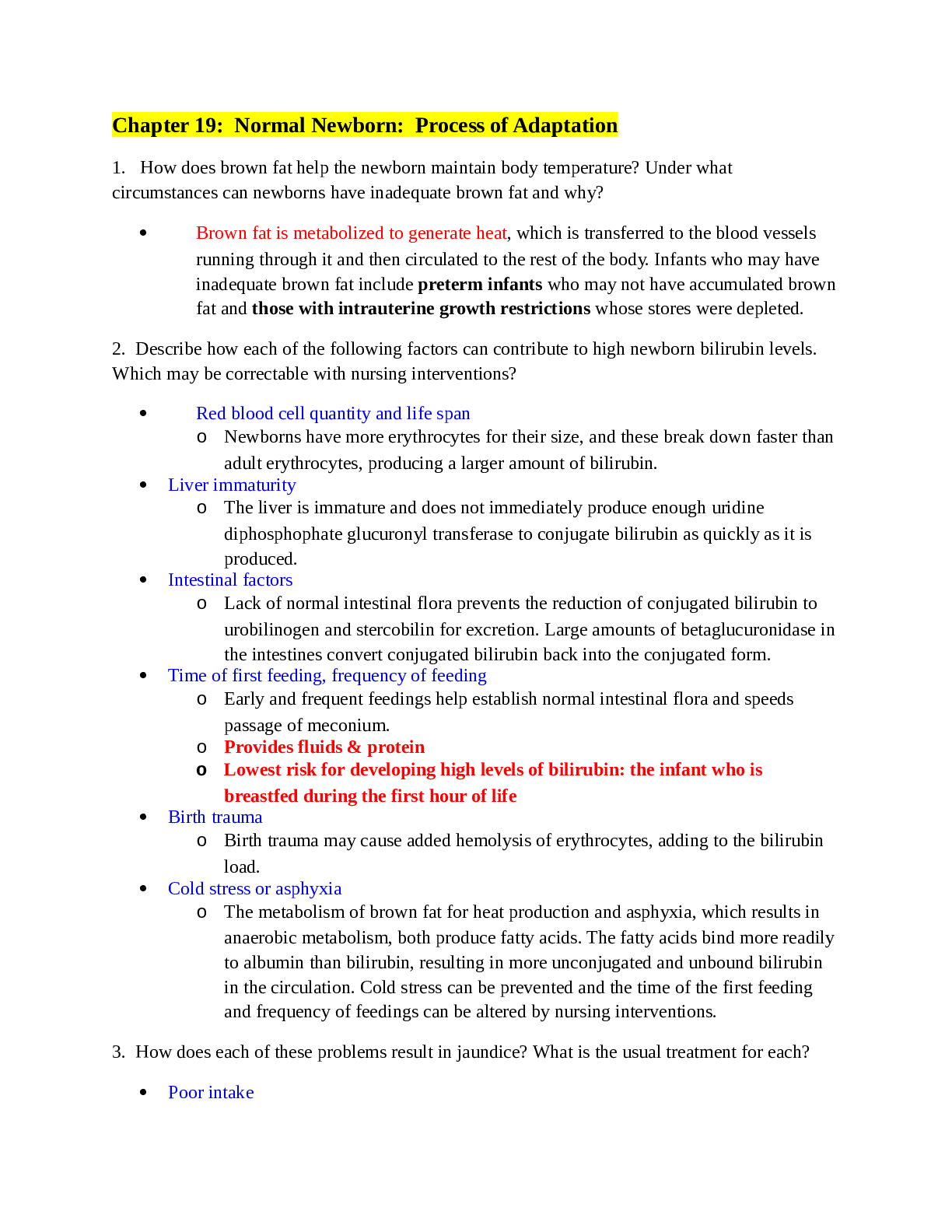 Preview image for MATERNAL A 327 EXAM 3 STUDY GUIDE | UPDATED | GRADE A | REALIABLE